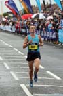 Jonny Hay finishing the BUPA Great North Run.